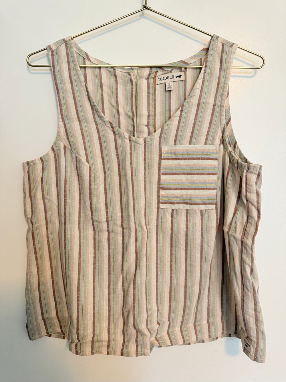 NWOT Toad&Co Hemp/Tencel Tank